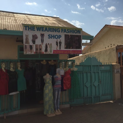 We were told that people who live in the section of town called Nyamirambo like to wear super trendy and hip clothing. When we found this shop, we knew the rumors MUST be true...